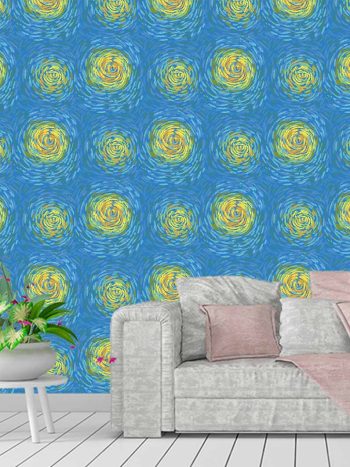 טפט Van Gogh pattern 1