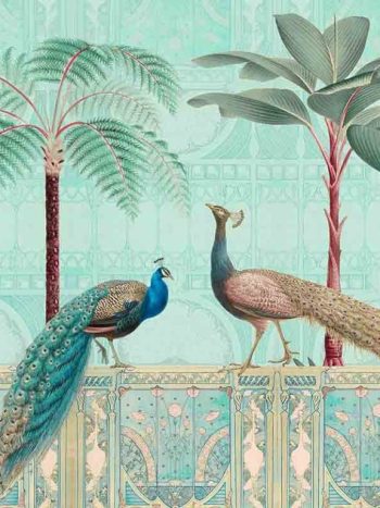 Chinoiserie Palace Of Birds – Sunset