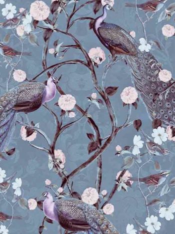 Chinoiserie Peacocks – Midnight