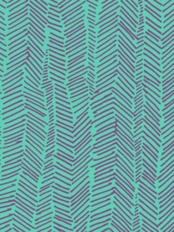 Herringbone Aqua