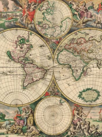 World Map 1689