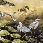 Gold Orient Mural