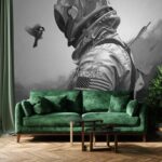 ⁦Trust – Black & White – Wallpaper⁩ – תמונה ⁦2⁩