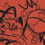 Techno Sprawl Orange