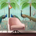 ⁦Chinoiserie Birds Palace – Tropical⁩ – תמונה ⁦2⁩