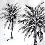 Coconut Palms Mural