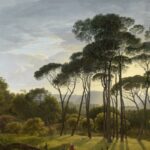 Italian Landscape with Umbrella Pines