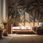 ⁦Phoenix Palms Landscape – Colour Mural⁩ – תמונה ⁦2⁩