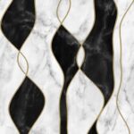 Wave Marble B&W