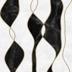 Wave Marble and Stone B&W